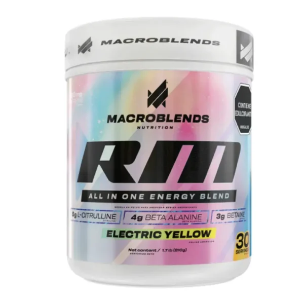 Bebida Energizante Pre-Entreno – 200 mg Cafeína