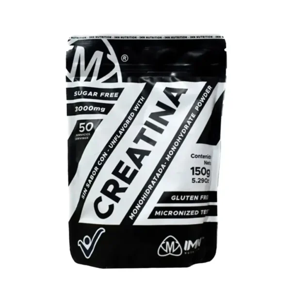 Creatina IMN Nutrition 50 Servicios para potencia y recuperación