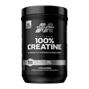 Creatina 100% Platinum 80 Servicios