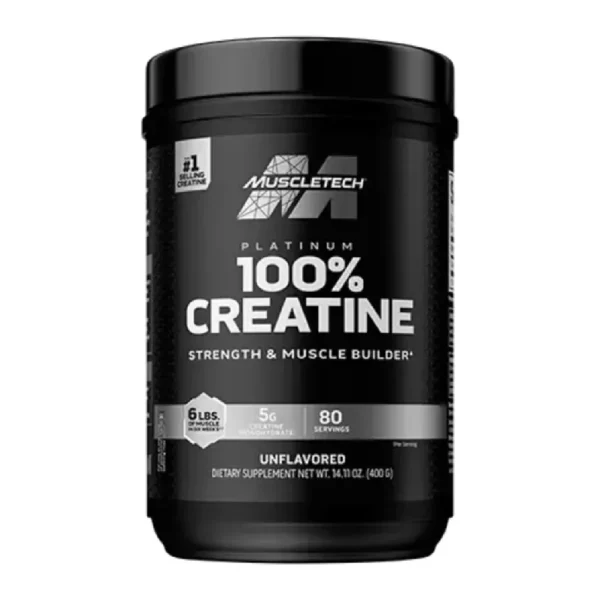 Creatina 100% Platinum 80 Servicios