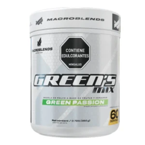 greens mix superalimento polvo frutas vegetales
