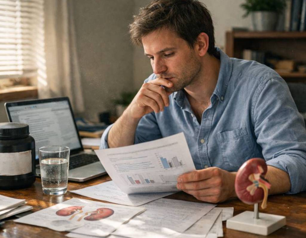 ¿La creatina daña los riñones?