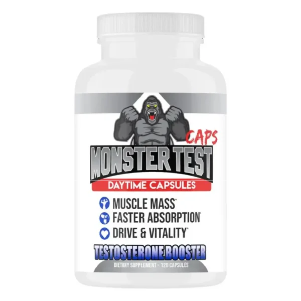 Precursor de Testosterona MONSTER TEST 120 Cápsulas