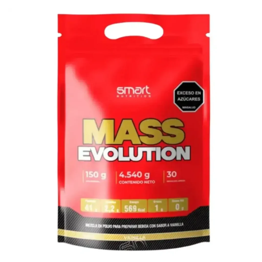 Proteína Hipercalórica con Creatina Mass Evolution 2LB
