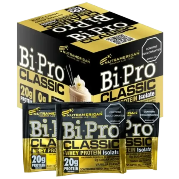 Proteína Hipocalórica BiPro CLASSIC caja x18 sobres