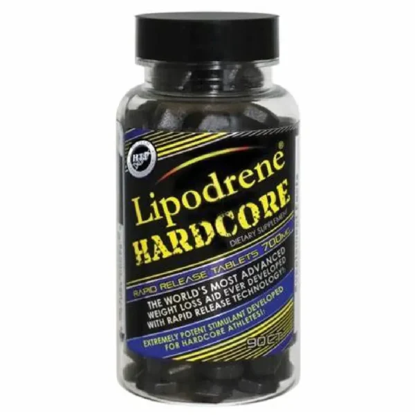 Quemador de grasa Lipodrene HARDCORE 90 Tabletas