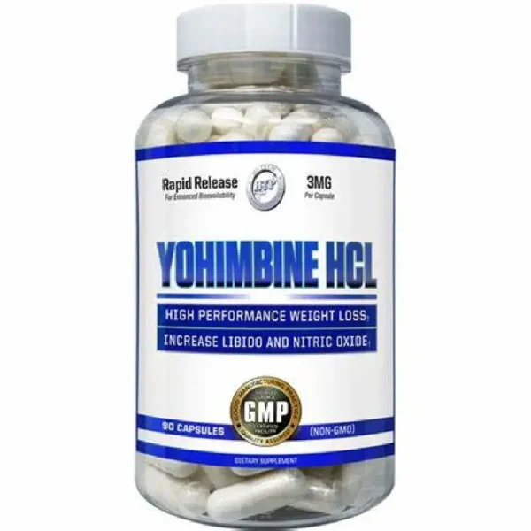Quemador de grasa YOHIMBINE HCL 90 Cápsulas