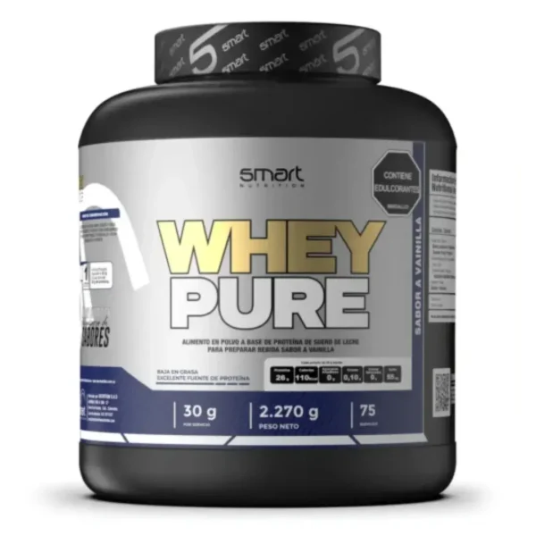 Whey Pure 5LB – Proteína Hipocalórica con 75 Porciones